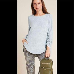 Anthropologie Saturday/Sunday Tenley Ruched Tunic